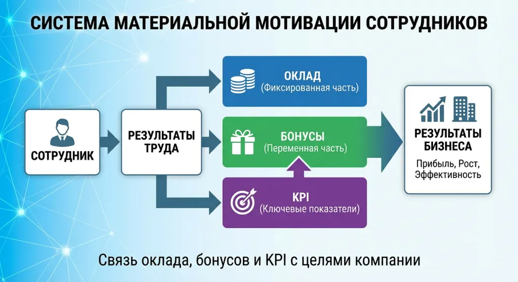 материальная мотивация сотрудников