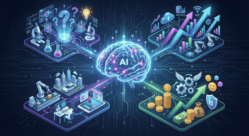 Искусственный интеллект в бизнесе: исследование, тренды, примеры и результаты внедрения